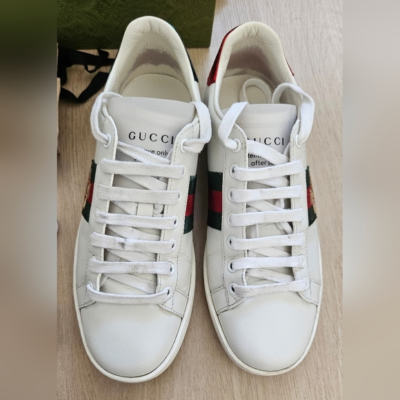 Authentic Gucci Ace Sneaker - Picture 2 of 7